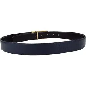 193145AQ (S1) Celine Belt Sulky Buckle Black Leather Celine | Accessories | 93145aq S1 Celine Belt Sulky Buckle  main image 2